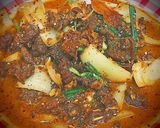 Hình bước làm 5 của món Dê xào lăn