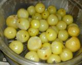 A picture of step 1 of Amla ladoo.
