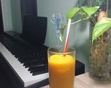 Hình bước làm 3 của món Sinh tố xoài