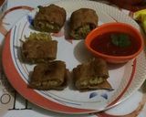 A picture of step 5 of Maggie spring Roll.
