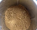 A picture of step 1 of Chocolate Biscuit Cake.