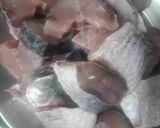 A picture of step 1 of Posto fish with cauliflower.