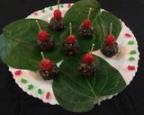 A picture of step 8 of Crunchy paan balls.
