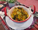 A picture of step 3 of Mix vegetable Thoran.