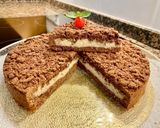 A picture of step 21 of Chocolate Cake with Coconut Cream.