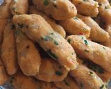 A picture of step 10 of Lentil fingers .