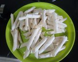 Foto langkah ke 2 dari resep Keju Sembunyi snack mpasi 1y+.