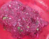 A picture of step 2 of Purple sweet potato cutlets.