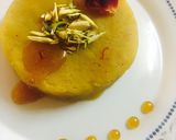 A picture of step 2 of Kesar Potato Halwa..!!!😍❤️ (Bataka no Shero).