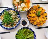 Hình bước làm 6 của món Cơm Chay Ngày Rằm (1)