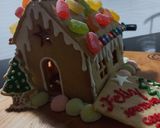 Foto del paso 7 de la receta: Casa de Galleta Jengibre Navideña