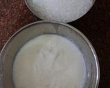 A picture of step 2 of Walnut halwa.