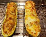 Foto del paso 7 de la receta: Calabacín relleno con carne y gratinado con bechamel