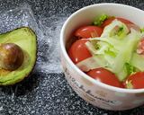 【減肥系列】牛油果雞胸肉配芝士炒蛋蕃茄青瓜絲生菜三明治的食譜步驟8照片