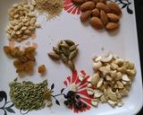 A picture of step 1 of Thandai rabdi.