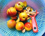 Hình bước làm 1 của món Trà đào
