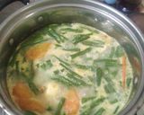 Foto langkah ke 4 dari resep Lodeh tongkol kacang panjang (menu kiddos).