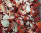 A picture of step 2 of Easy Strawberry Cheesecake Trifle.