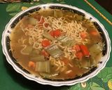 Une image de l'étape 7 de Soupe asiatique épicée aux blettes, tomate et bouillon de chevreau.