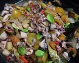 Cumi Pete Tomat Ijo langkah memasak 5 foto