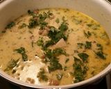 A picture of step 6 of Zuppa Tuscana.