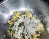 A picture of step 2 of Ragda Pattice.