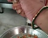 A picture of step 6 of Tiranga Rose Momos.