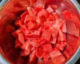 Hình bước làm 6 của món Panna cotta dưa hấu