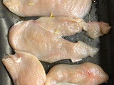 Pollo con muzarella al horno con verduras asadas y ensalada 🍗🥔🍠🥗
