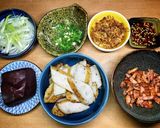 A picture of step 16 of Nha Trang Tapioca Noodle Soup (Bánh Canh Bột Lọc).