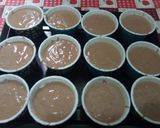 Foto langkah ke 7 dari resep Bolu Kukus Coklat Mekar.