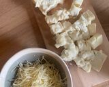 Une image de l'étape 4 de Butternut farcie aux gorgonzola, lardons fumés et oignons.