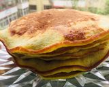 A picture of step 3 of Fluffy banana pancakes.