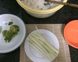 Foto del paso 3 de la receta: Sushi de pepino y atún