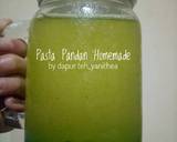 Cara Membuat Pasta Pandan Homemade 4