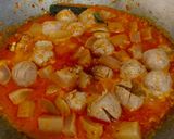 Foto langkah ke 3 dari resep Oseng Mercon Bakso Kikil.