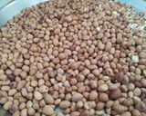 A picture of step 1 of Peanut chikki.