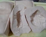 Foto langkah ke 1 dari resep Tahu Kukus Bayam.
