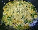 A picture of step 2 of Spanish Potato Omelette.