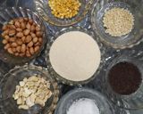 A picture of step 1 of Upma.