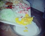 A picture of step 2 of Creamy salad frutti frutti.