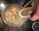 A picture of step 4 of Crispy Pepper Seafood Scampi over Red & Green Lentil Penne.