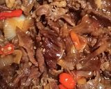 Foto langkah ke 4 dari resep Beef teriyaki pedas.