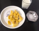 मैँगो शेक (mango shake recipe in Hindi) रेसिपी चरण 1 फोटो