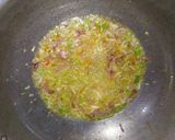 A picture of step 2 of Spicy Aloo gobhi.