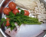 Hình bước làm 1 của món Cá điêu hồng nấu ngót