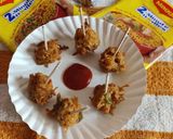 A picture of step 8 of Maggi cheese balls.