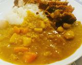 A picture of step 12 of Pork Katsu Curry.