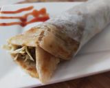 A picture of step 14 of Qeema lobia paratha roll !.