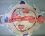 Foto del paso 1 de la receta Tarta San Valentín de miel con crema de avellanas, en la Monsieur Cuisine